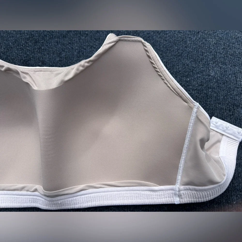 Lululemon Athletica Energy Bra High Support Cross-Back Sports Bra 36DDD Taupe - Picture 4 of 15